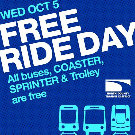 Free bus, Trolley, SPRINTER, and COASTER service on New Year’s Eve